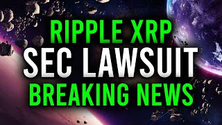 🚨RIPPLE XRP LAWSUIT BREAKING: THE SEC HAS ACKNOWLEDGED HOW EXTREMELY IMPORTANT THIS CASE IS!!!!!!!!
