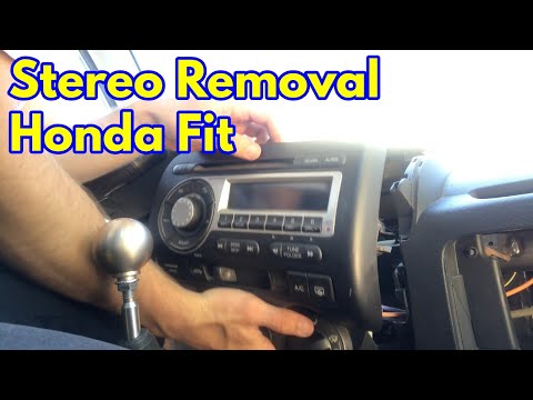 Honda Fit Stereo Removal Guide