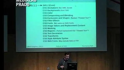 Tavmjong Bah: The future of SVG and Web standards – LGM 2013