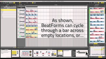 Liquid Rhythm Tutorial: Cycle through Note Clusters using the BeatForm Cycler