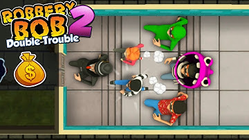 Robbery Bob 2 - All Costumes Funny Gameplay Part 46