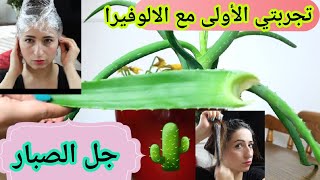 مستحيل تصدقو نتيجة الالوفيرا جيل على الشعر| تجارب نالين| جيل الصبار|ALOEVERA