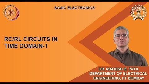 RC/RL CIRCUITS IN TIME DOMAIN-1