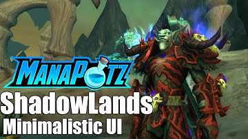 Minimalistic WoW UI for DPS Tank & Heal