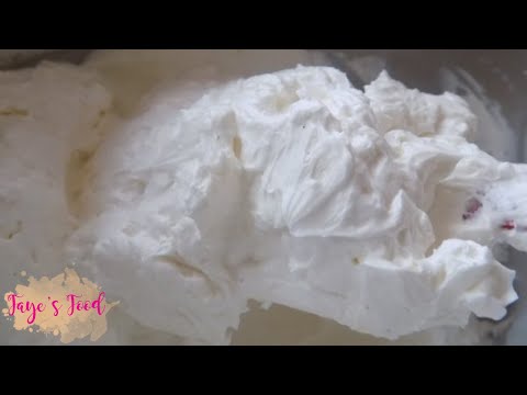 How to make easy fluffy buttercream!