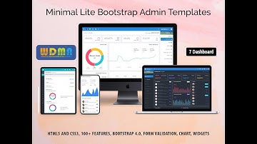 Minimal Lite Responsive Admin Dashboard Template Bootstrap UI Kit