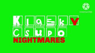 Klasky Csupo nightmares text green screen