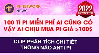 Ai chịu mua Pi giá 100$, khi nó miễn phí 100 tỉ | Phân tích Pi Network News