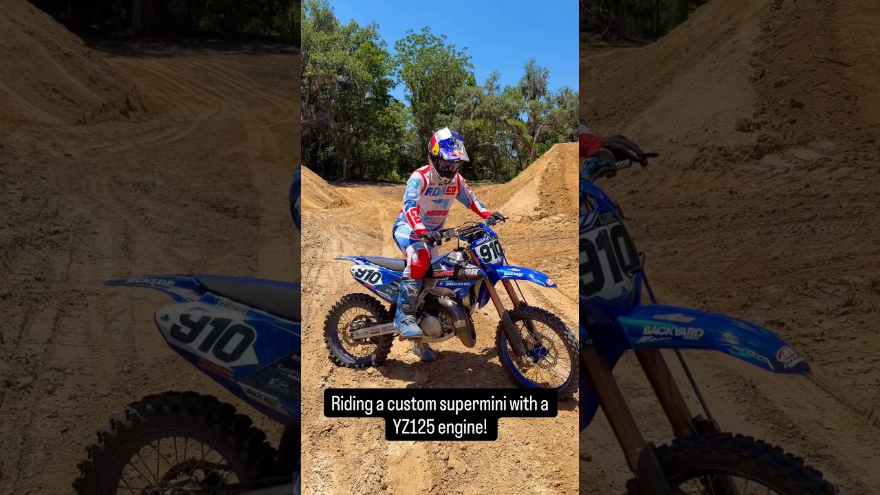 Riding a Custom Supermini With a 125 Engine!