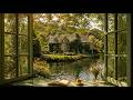 Riverside morning 🍃relaxing piano for stress relief, deep focus, reading, studying &amp; healing anxiety