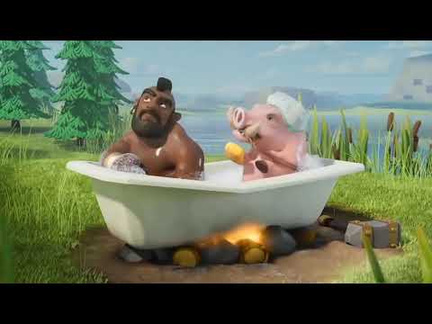 Clash Of Clans Movie HD Animation Hog Riders Special COC compilation FAN EDIT