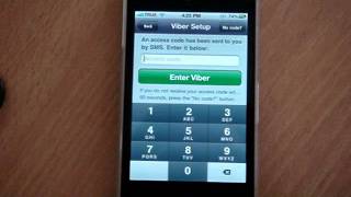 how to use viber on iphone