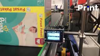 U2 ProS & S2 print on the Pampers Diaper Cartonglossy in P&G Turkey