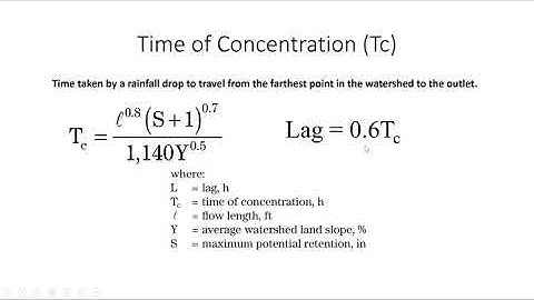 Hydrologic Modeling Using HEC-HMS (6/9) - Assigning Lag times and Muskingum Parameters
