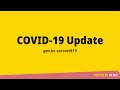 Update on COVID-19 in BC and fall vaccinations