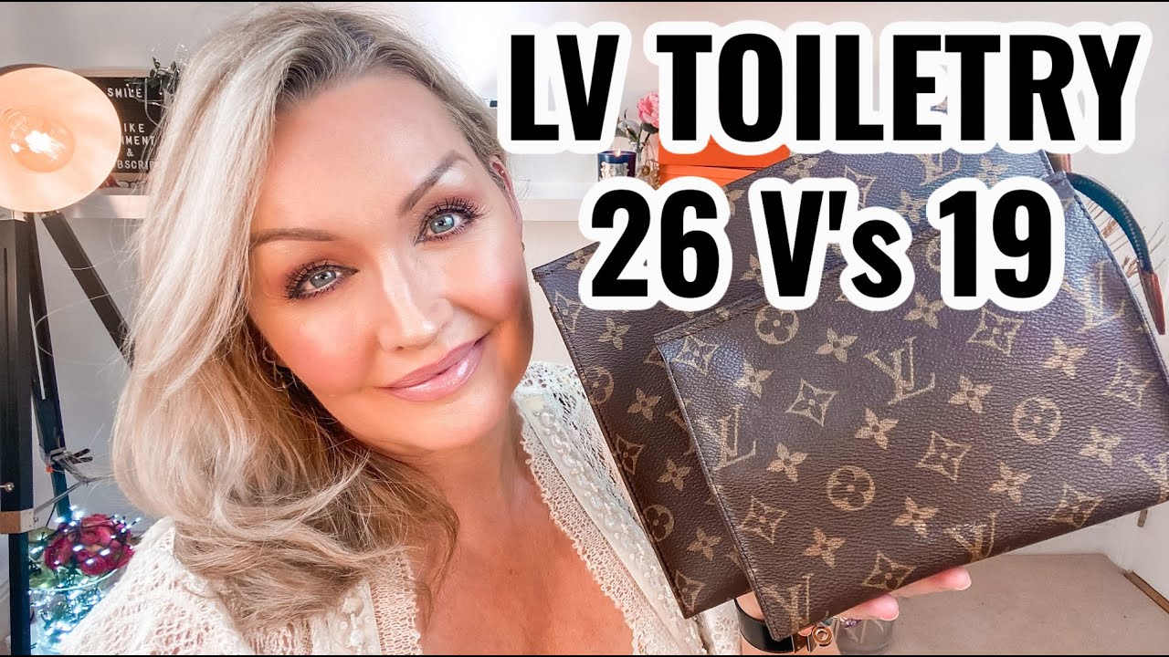 LOUIS VUITTON TOILETRY 26  V's 19 - MAKE THE RIGHT CHOICE