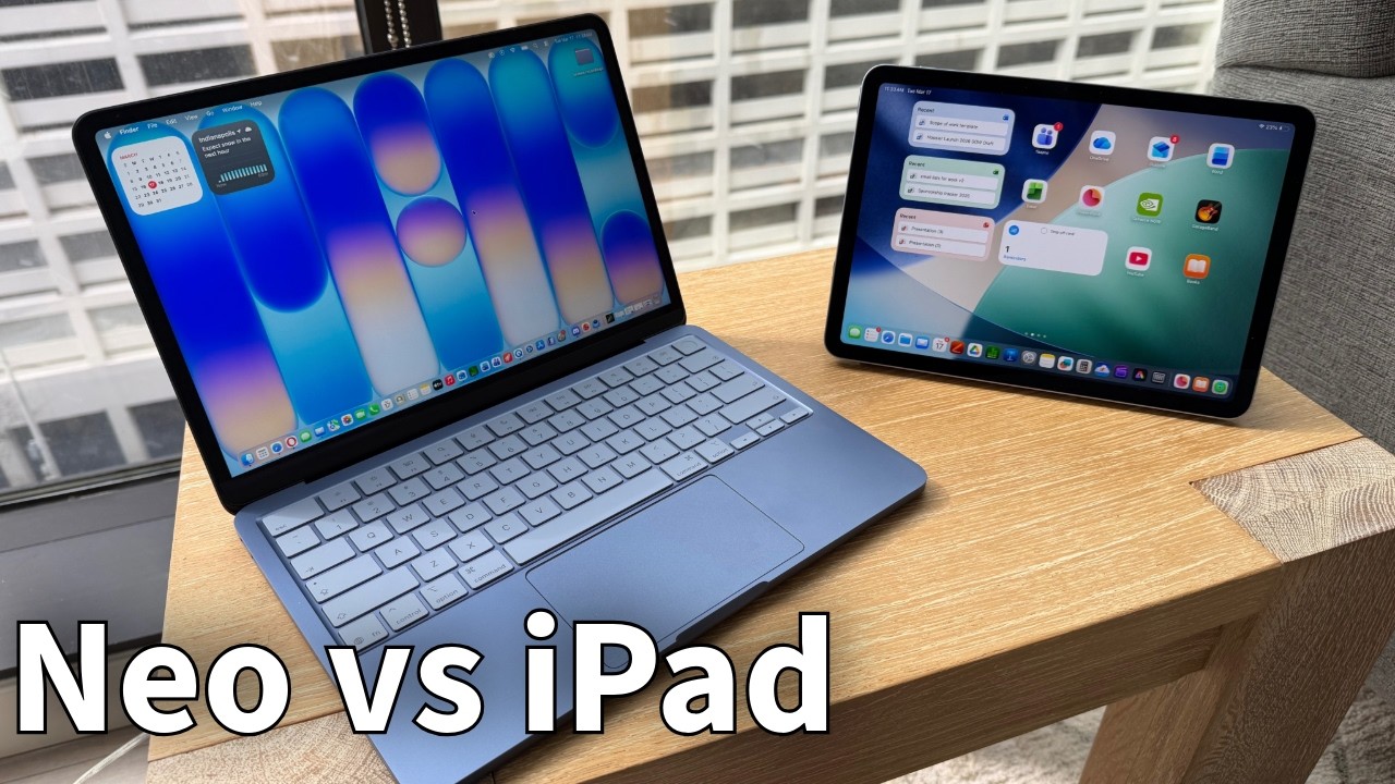 Should you buy an iPad or a MacBook Neo? Things to consider. - YouTube