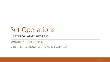 M8 V3 Set Operations