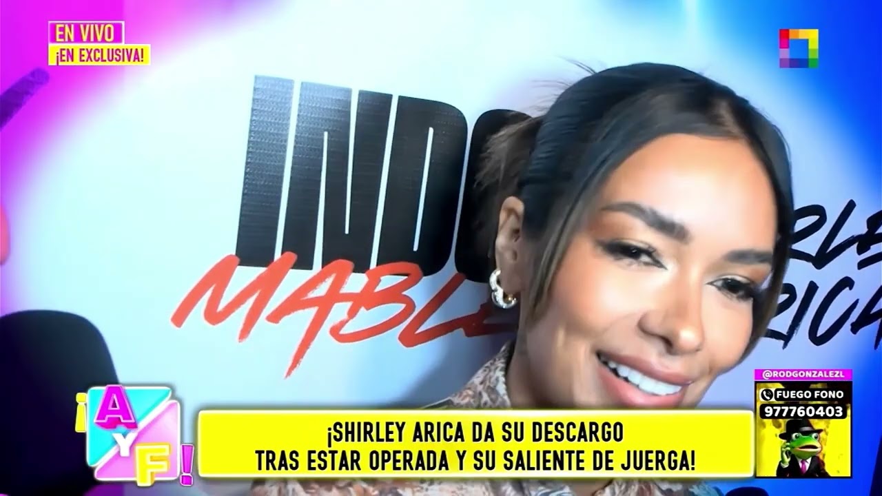 Amor y Fuego - FEB 19 - SHIRLEY ARICA INAUGURA DISCO | Willax