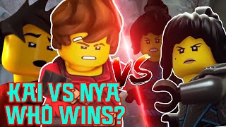 Ninjago - Kai Vs Nya - Who Wins? - Youtube