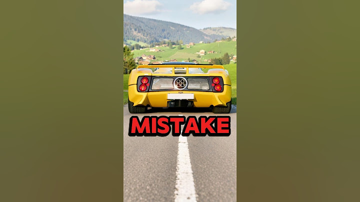 Lamborghini Made A Big Mistake! #pagani #zonda #lamborghini
