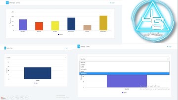 How to create column chart in Outsystems Reactive App?