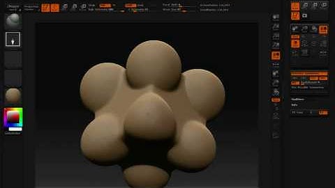 ZBrush Tutorial (Getting Started) - Symmetry