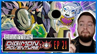 DIGIMON ADVENTURES Episode 21 REACTION