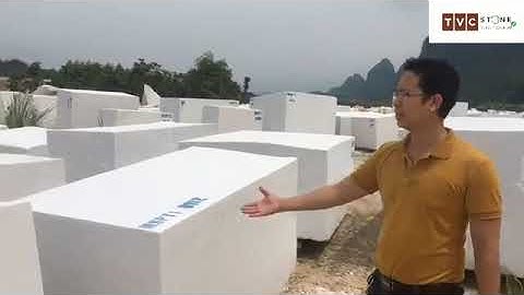 White marble blocks from Yenbai for Export- Vietnam | White marble blocks | TVC STONE