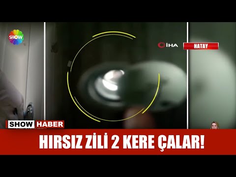 Hırsız zili 2 kere çalar!