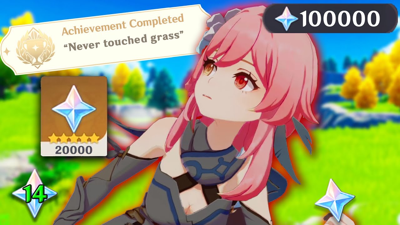 I Travelled Back in Time for 100,000 F2P Primogems - Day 14 (Genshin
