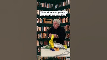 When all your assignments are due at the same time #shorts