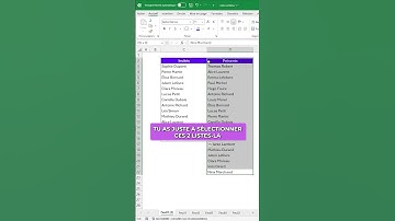 Trouver les valeurs uniques dans Excel