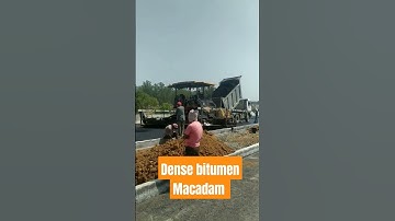 Dense bitumen Macadam. DBM laying#construction#highway#civilengineering#road#viralvideo#shorts#viral