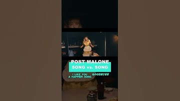 Thumbnail of SONG vs. SONG POST MALONE 'I like you (A Happier Song) ft. Doja Cat' vs. 'Goodbyes'
