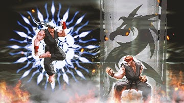 Lord Ryu vs Dragon Ryu. Street Fighter MUGEN Multiverse