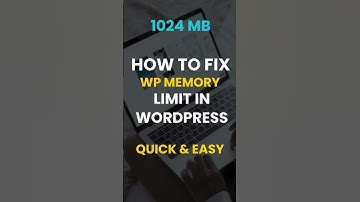 WordPress Memory Limit Ko 1024MB Tak Kaise Increase Karein? 💥