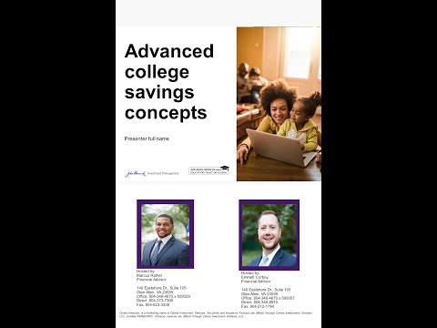 Advanced College Planning Video