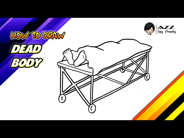 How To Draw Dead Body Step By Step Youtube A few people with down syndrome have unibrows. how to draw dead body step by step