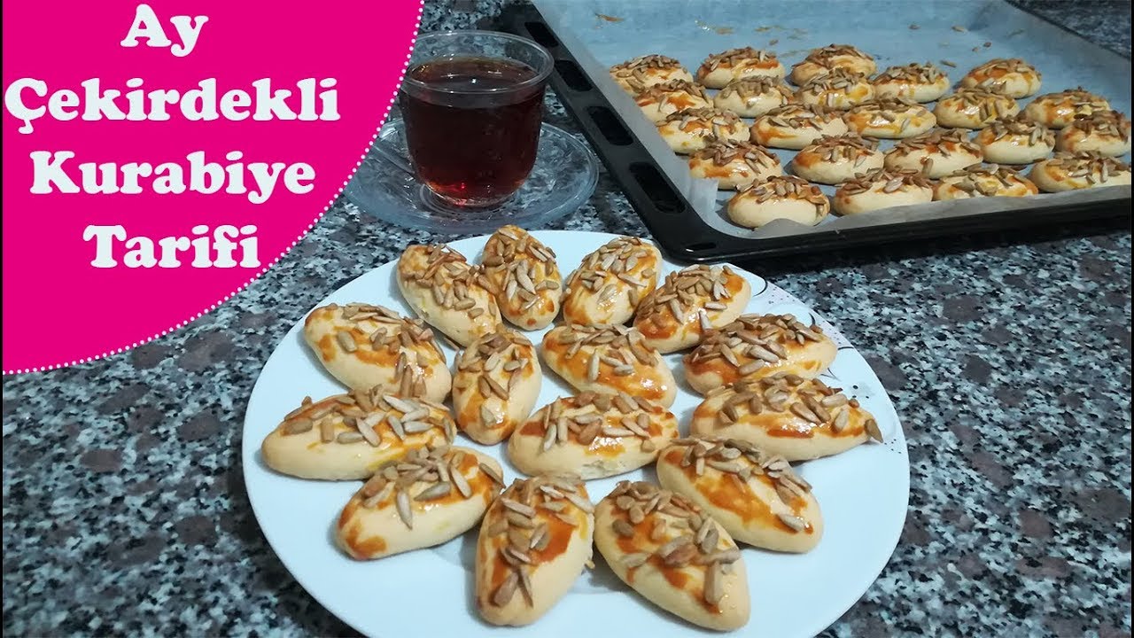 AY ÇEKİRDEKLİ TUZLU KURABİYE TARİFİ Lezzetin Üstadı YouTube
