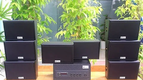 Loa sân vườn lắp quán cà phê, nhà hàng, biệt thự nhà vườn, resort…