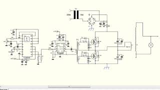 Схема Вч Полумоста На Tl494In И Tc4420 + Gdt-Трансформатор. 13.11.20.