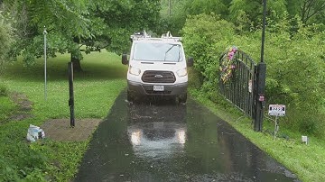 Residential Driveway Gate Installation - Underground Vehicle Detection & Free Egress