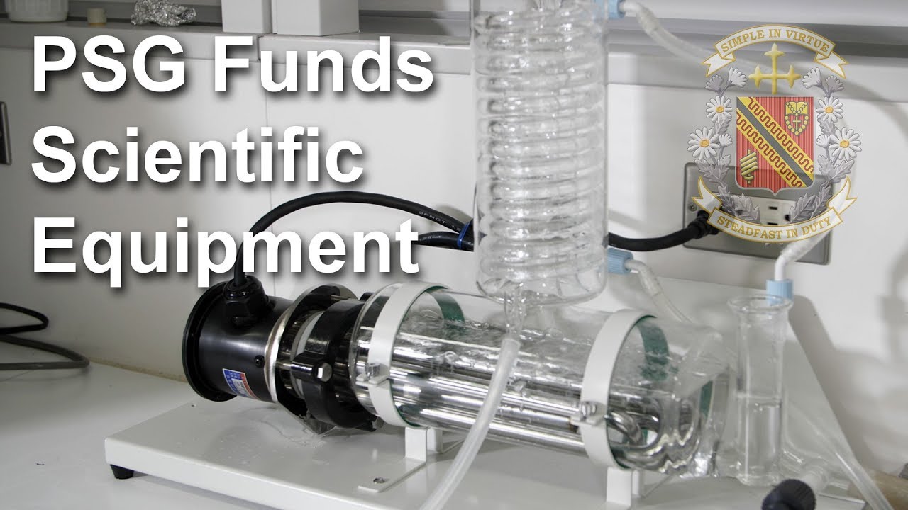 PSG Funds Science Equipment Replacement - YouTube
