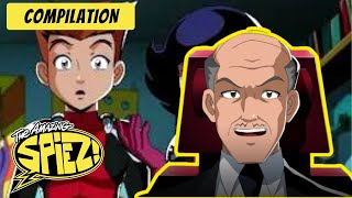 The Amazing Spiez - Fun, Games and Dino-Might  🕵 FULL EPISODE S1 EP1-2 | COMPILATION