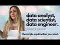 Data Analyst VS Data Scientist VS Data Engineer