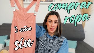 Tips para no comprar ropa. TRES AÑOS SIN COMPRAR