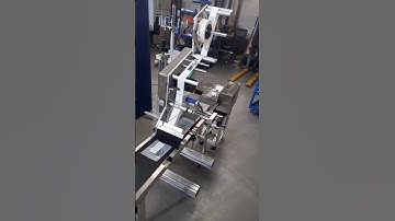 Automatic Pouch Feeder and Labeller