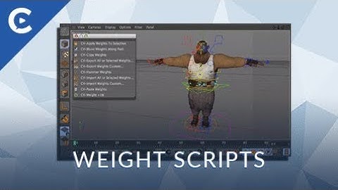 CV-Weights Scripts in Cinema 4D