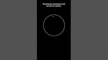 Ball bouncing simulation #adhd #music #code #space #python #physics #simulations #memes #science